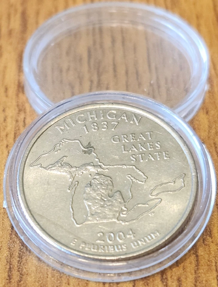50% Off Sale - 2004D Michigan State Quarter Collectible Quarter from Bank Rolls - Image 2 of 4