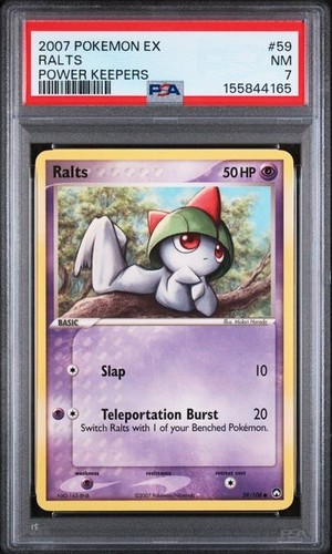 Ralts graded PSA 7 for sale on eBay