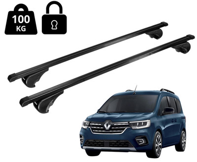 Nordrive Dachträger Querträgerr für Renault Kangoo 5 2019-2021 Schwarz Türa...