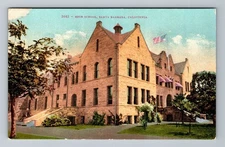 Santa Barbara CA-California, High School, Exterior, Vintage Postcard