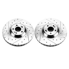 PowerStop Evolution Drilled Slotted Rotors Pa...