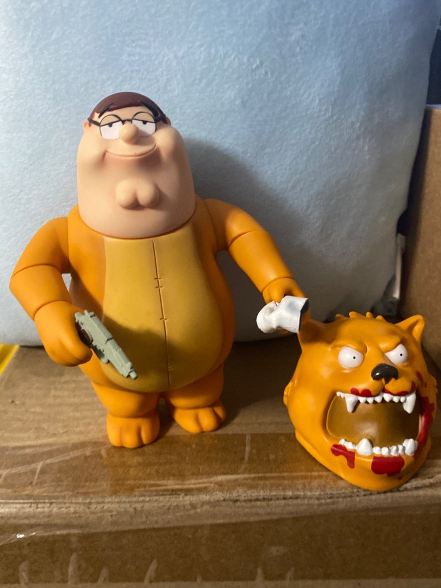 2005 MEZCO FAMILY GUY SERIES 5 PETER AS GARY THE NO TRASH COUGAR