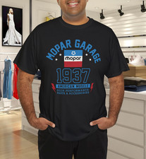 Mopar Garage American Muscle Since 1937 Blue T-Shirt