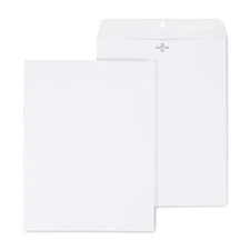 Staples Clasp & Moistenable Glue Catalog Envelopes 10"x13" Bright White 100/BX