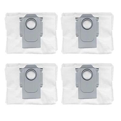 4*Durable Dust Bag For XiaoMi Roborock S7 MaxV Ultra/Q5+/Q7+/T8 Vacuum Cleaner A