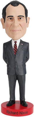 Richard Nixon Bobblehead, Premium Polyresin Lifelike Figure, Unique Serial Numbe