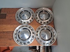 Vintage Chevrolet Chevy 15 Hub Caps - Set Of 4 Os260
