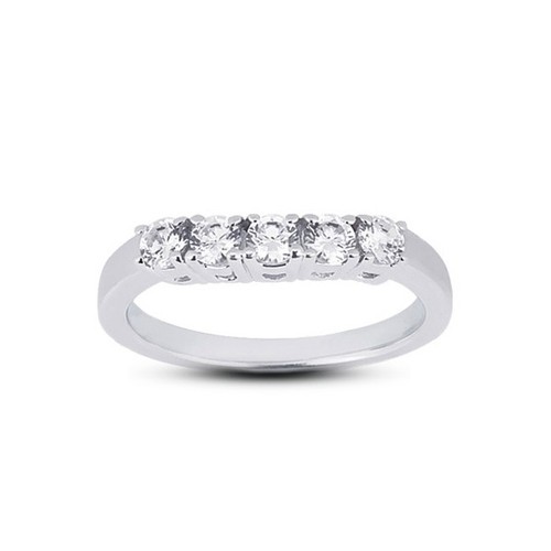 3,14ct D-SI1 Runde Natürliche Zertifizierte Diamanten 14k Klassisch Passendes Braut Set - Bild 7 von 7