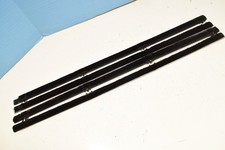 New 1966-1977 Early Ford Bronco Door Window Felts Sweep Set Anti Rattles 