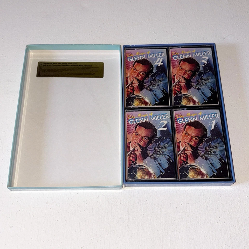 The Magic of Glenn Miller Eine Kassette defekt 4 Kassetten in OVP vintage retro - Bild 3 von 4