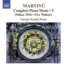 Giorgio Koukl - Complete Piano Works 5 Used Very Good CD