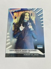 2021 Topps WWE Women's Division Wrestling Card Sonya Deville Summerslam
