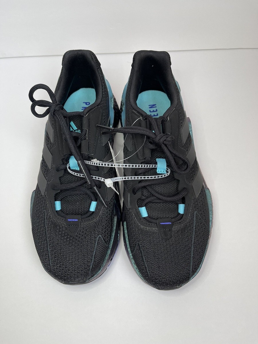 New Adidas X9000L4 Running Shoes (Black Pulse Aqua) Mens Size 7