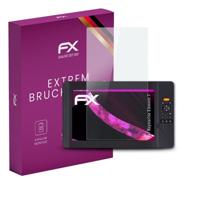 atFoliX Glasfolie für Raymarine Element 7 Displayfolie 9H Schutzpanzer
