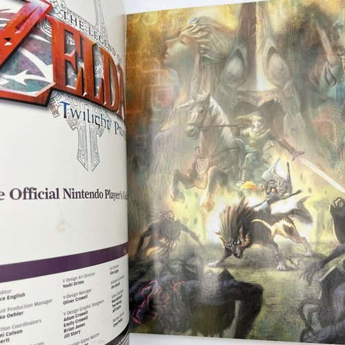 Twilight Princess Video Game Official Nintendo Power Players Guide And Poster - Picture 3 of 10