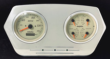1965 Dodge Truck Gps 2 Gauge Dash Panel 5 Quad Style Tan