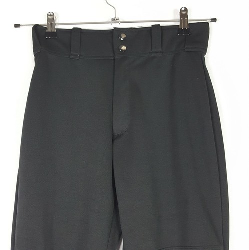 Pantaloni da baseball Adidas Climalite Incite neri ragazzo ragazzo fondo chiuso taglia large - Foto 2 di 7