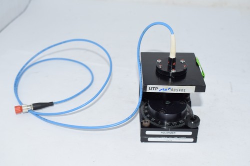 OZ OPTICS POLARIZATION ROTATOR / ANALYZER FPR-11-1L-1550-9/125-P-P-1&2-40-L3S-3-