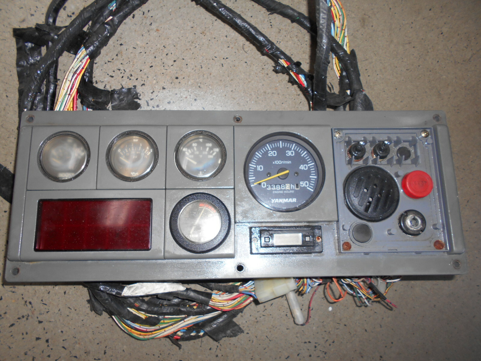 Yanmar 6LPA / STE (P) Instrument panel (CType) part 119773 / 91163