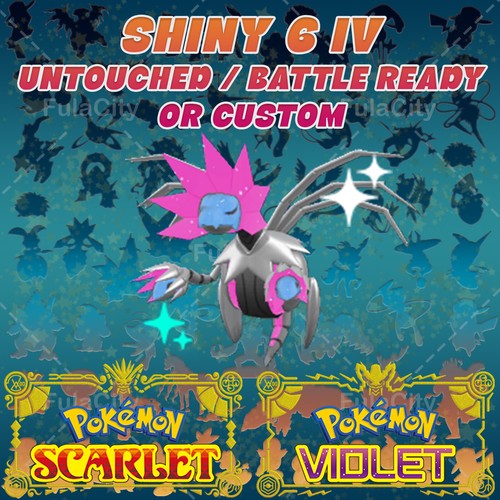 IRON JUGULIS POKEMON SCARLET VIOLET SHINY/NORMAL • UNTOUCHED/BATTLE