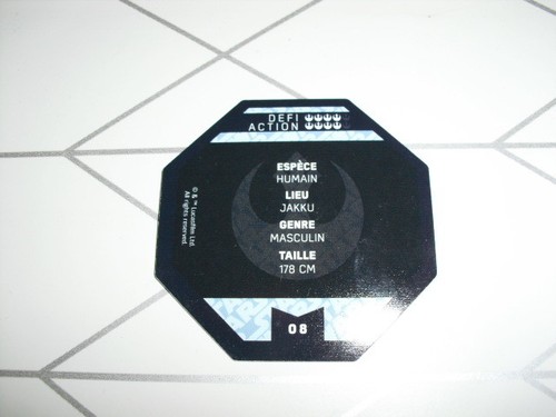 STAR WARS Jeton Cosmic Shell Leclerc Nr.08 "Finn" - Bild 2 von 2