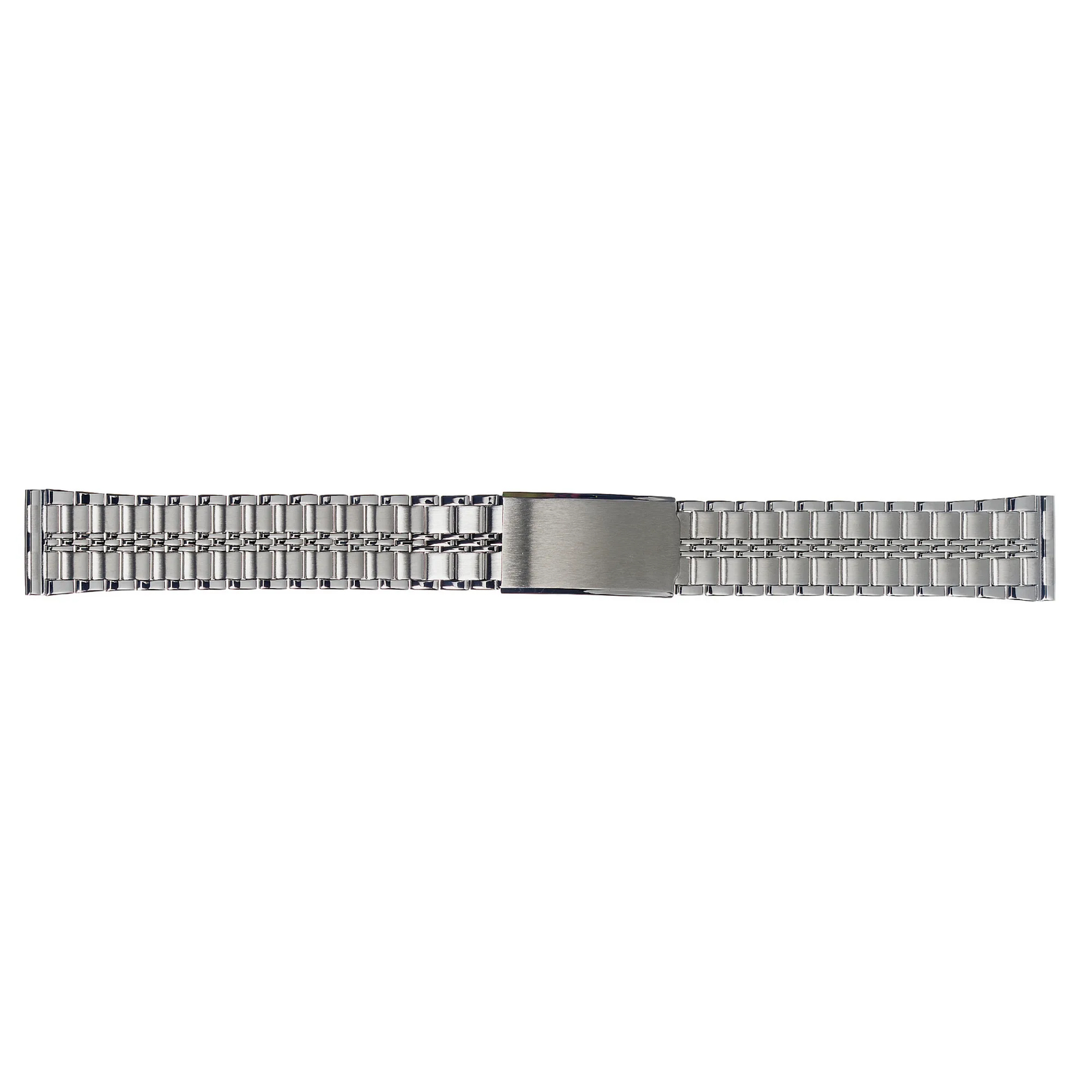 Watch Strap Metal in Silver by Eulit/Stalux - 18-20 mm - Replacement Band