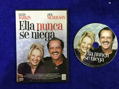 ELLA NUNCA Se Niega DVD Jack Nicholson Und Ellen Barkin Castellano Englisch