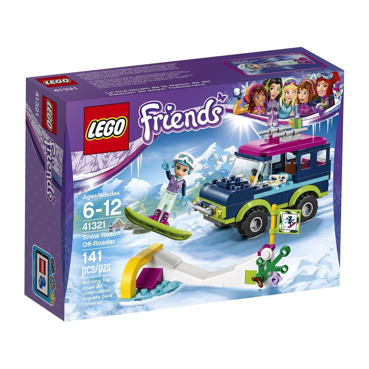 41321 SNOW RESORT OFF-ROADER lego friends set NEW legos sealed