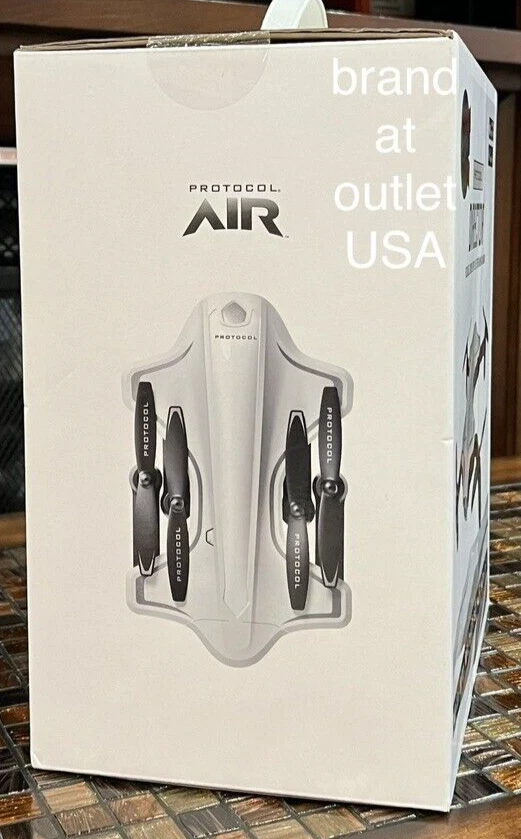 Protocol Director Foldable Drone with Live Streaming HD Camera & App Features 3 - Image 3 of 4