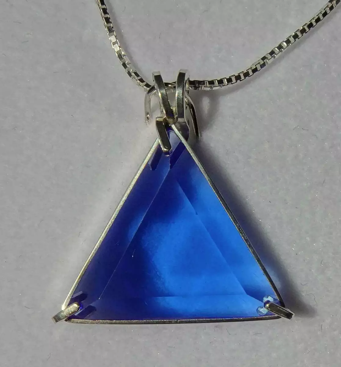 Siberian blue quartz sale pendant