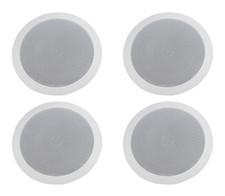 TIC C8O8 8" In-Ceiling/In Wall 8Ohm Ceiling Speaker,Set of 4 Speakers