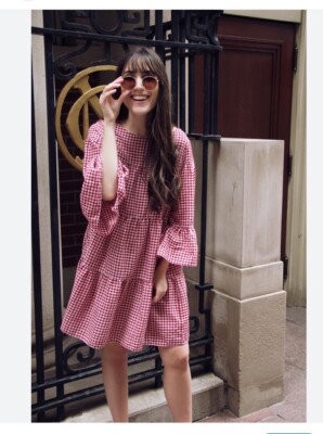 Zara Woman Gingham Print Dress Cottage Core Aesthetic Red & White Size Large L | eBay Zara Woman Gingham Print Dress Cottage Core Aesthetic Red & White Size Large L | eBay