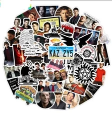 10 PCS Supernatural TV Show Stickers BRAND NEW