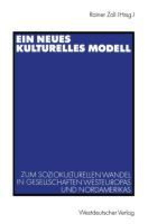 Rainer Zoll | Ein Neues Kulturelles Modell | Taschenbuch | Deutsch