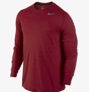 red nike shirt long sleeve
