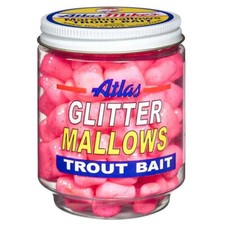 Atlas-Mike's 32035 Glitter Mallows Pink/Shrimp 1.5oz Jar