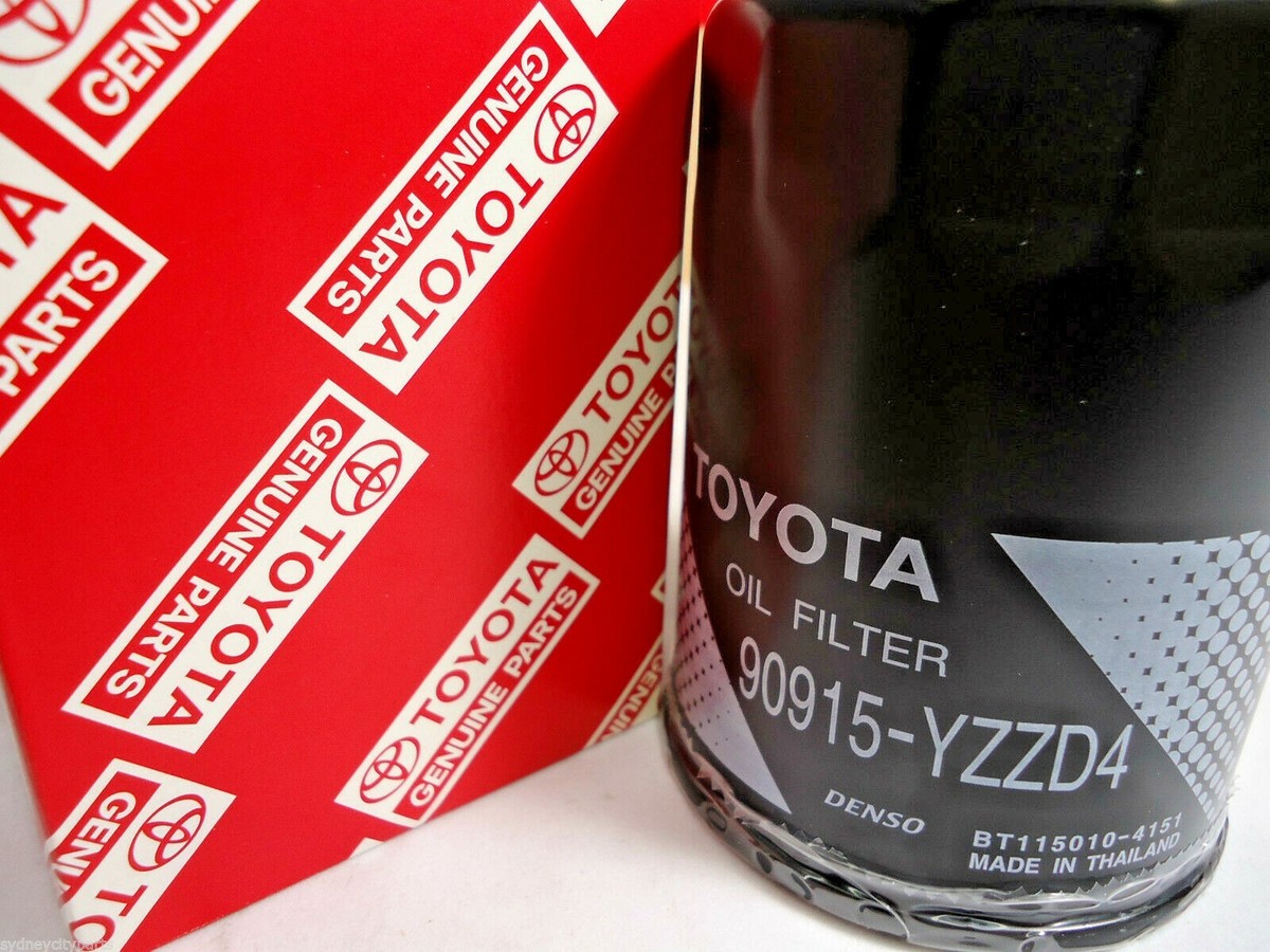 TOYOTA OIL FILTER 90915YZZD4 HILUX LANDCRUISER PRADO NEW GENUINE