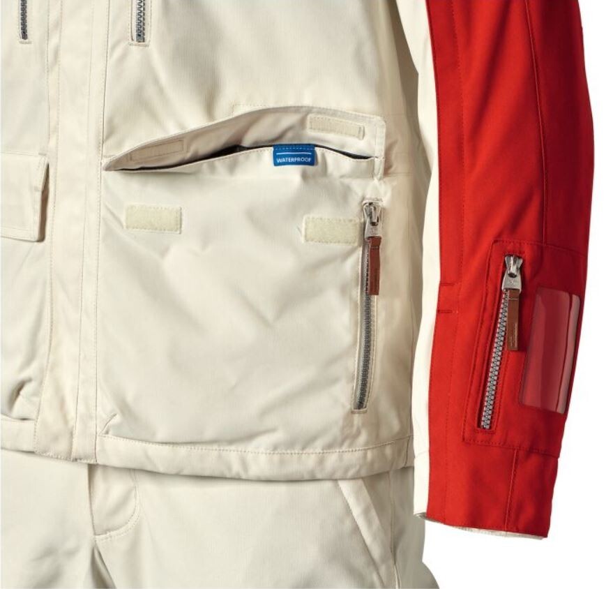 Original BMW Motorrad Jacke GS Adrar Herren Rot Größe 54 