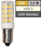 Led-Kolbenlampe Mcshine, E14, 3,5W, 300Lm, 4000K, Neutralweiß E14 - 230V
