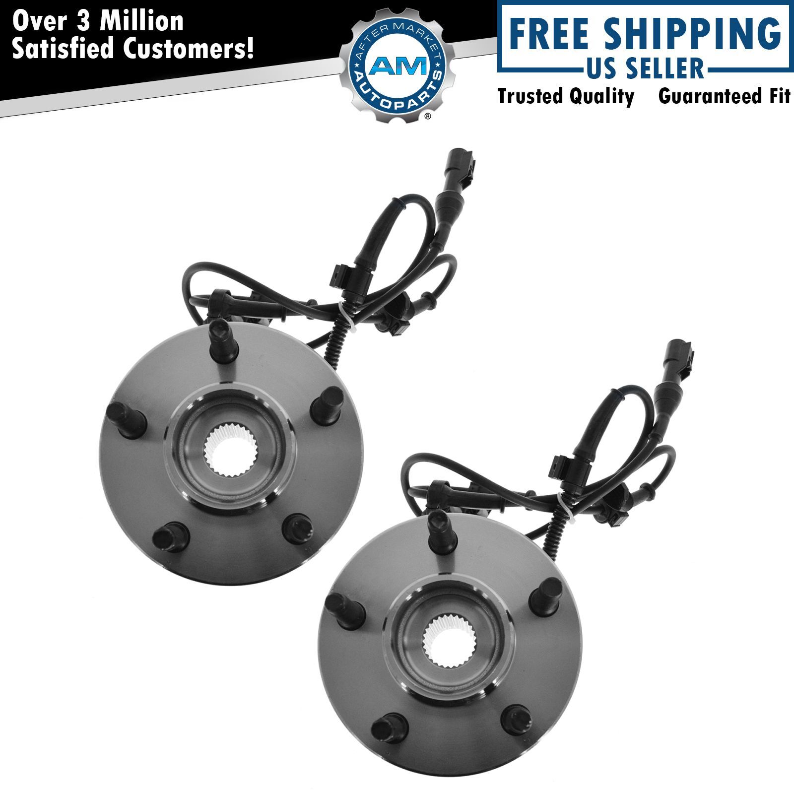 2 Front Wheel Bearings Hub Assembly for Ford Explorer Ranger Mercury