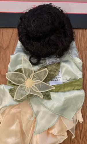 Disney Tiana Pet Costume NEW XL Tails Princess and the Frog Green Wig Dog
