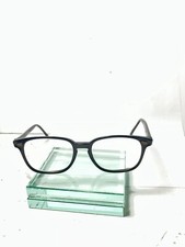 Vintage Swan U.S.A. Eyeglass Frames 48-20 5 3/4  Black Rare