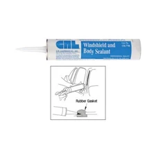 CRL Black Windshield and Body Sealant CRL7708