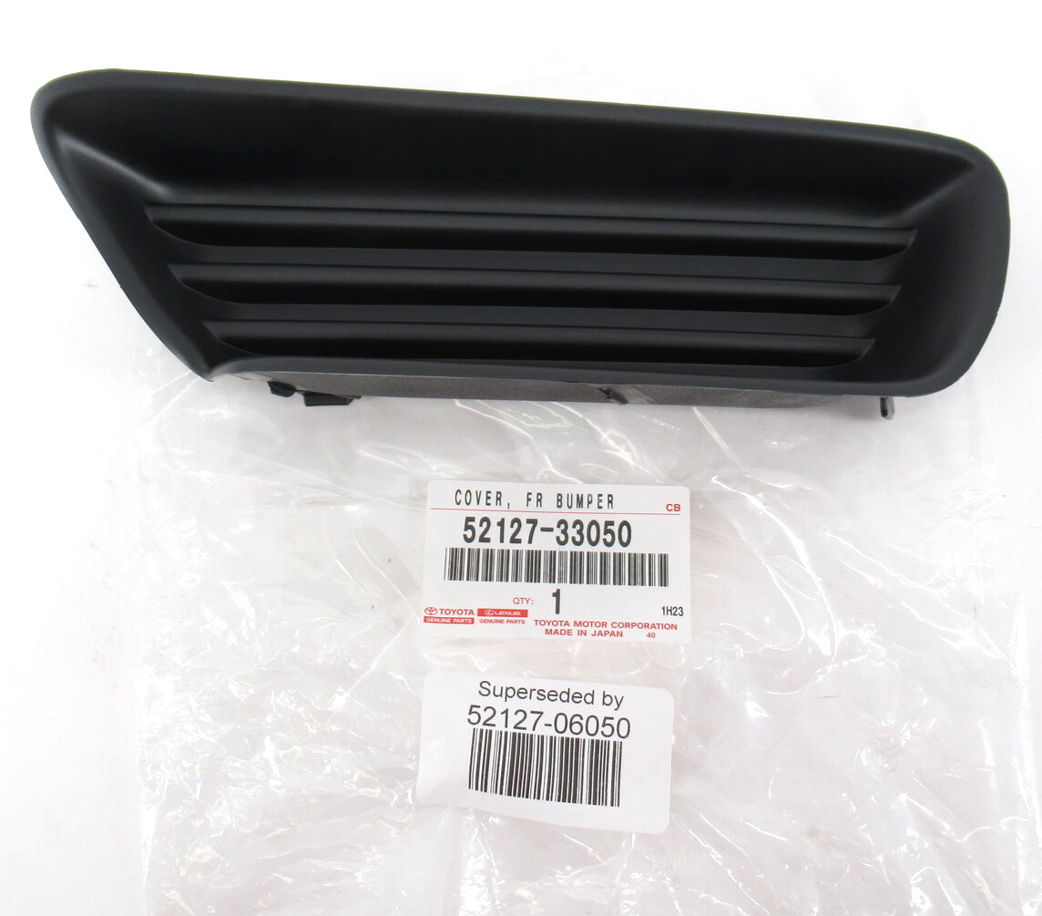 Genuine OEM Toyota 52127-06050 Passenger RH Front Bumper Hole