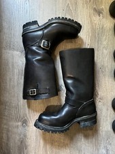 Vinatge Wesco Boss Engineer Boots Size 6D Vibram Sole