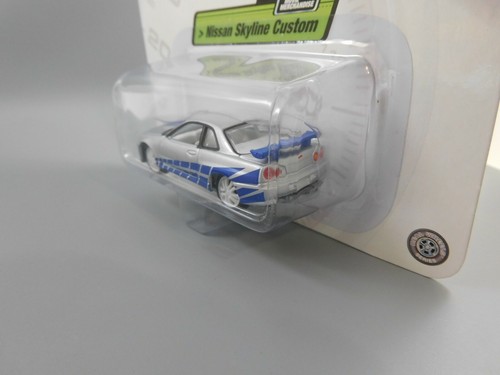 Johnny Lightning The Fast and Furious Nissan Skyline Custom White Lightning 1:64 - Picture 5 of 7