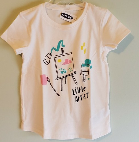 Little Artist Paint Tee CREAM T-shirt 