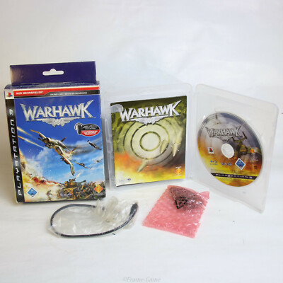 Sony Playstation 3 PS3 PAL OVP Warhawk mit Jabra BT 135 Bluetooth Headset Box