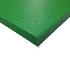 HDPE Plastic Sheet .500" -1/2" x 24" x 24" Green