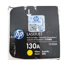 HP LaserJet Toner 130A Yellow Print Cartridge CF352A - New Sealed